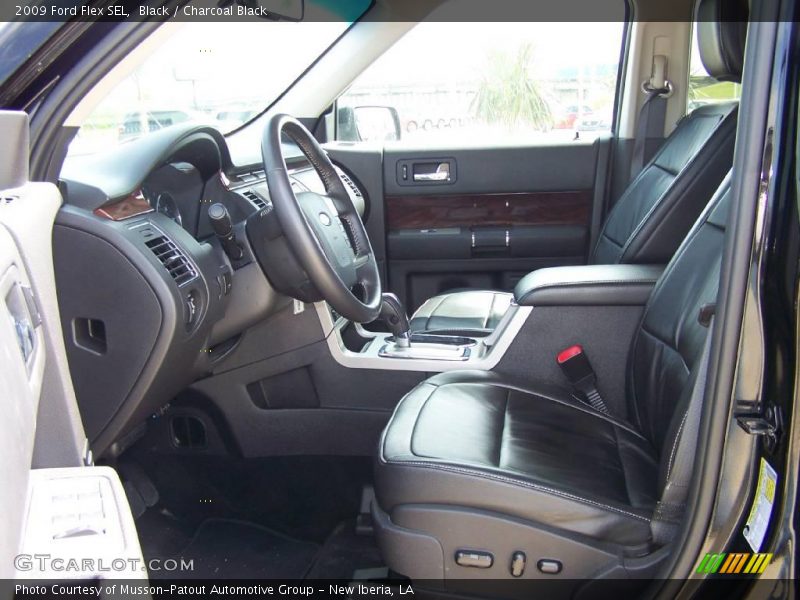 Black / Charcoal Black 2009 Ford Flex SEL