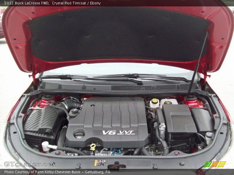 Crystal Red Tintcoat / Ebony 2012 Buick LaCrosse FWD