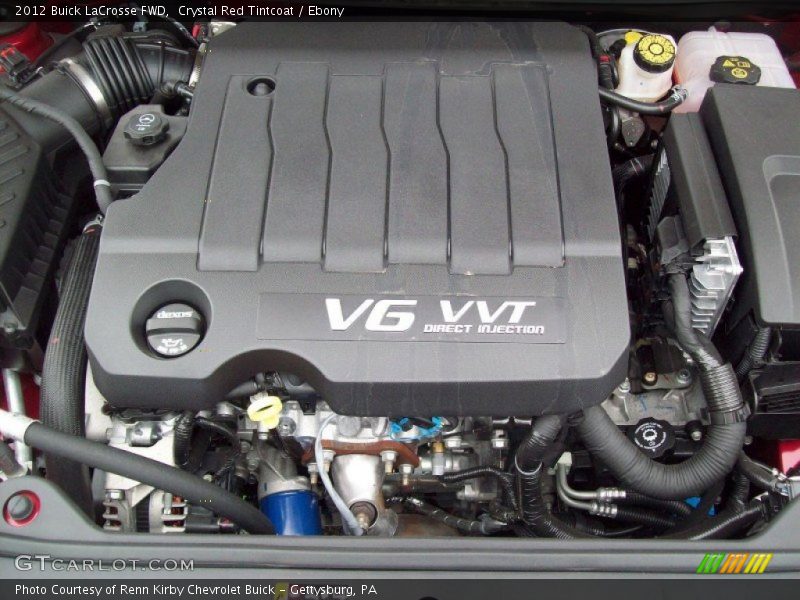 Crystal Red Tintcoat / Ebony 2012 Buick LaCrosse FWD