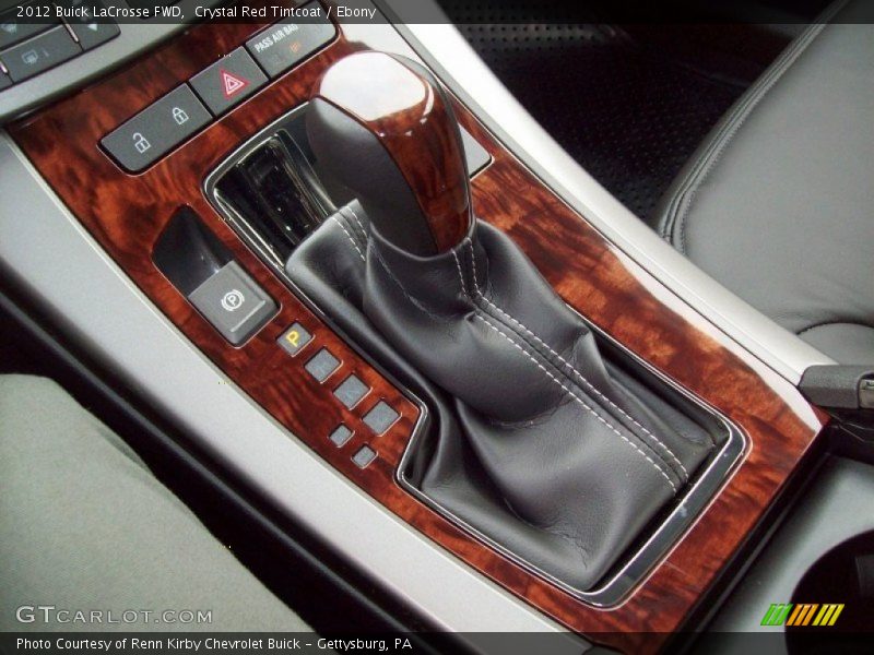 Crystal Red Tintcoat / Ebony 2012 Buick LaCrosse FWD
