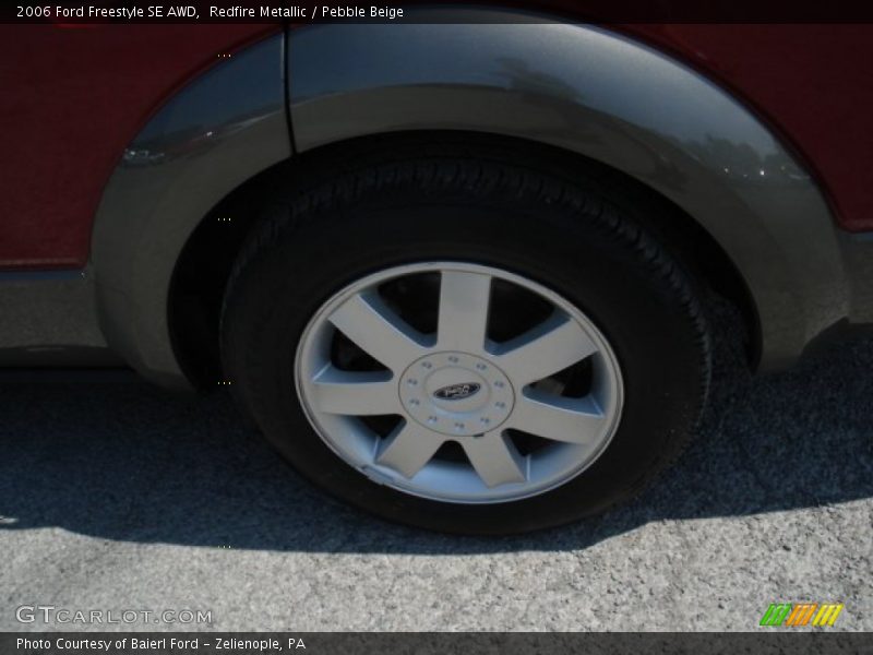 Redfire Metallic / Pebble Beige 2006 Ford Freestyle SE AWD