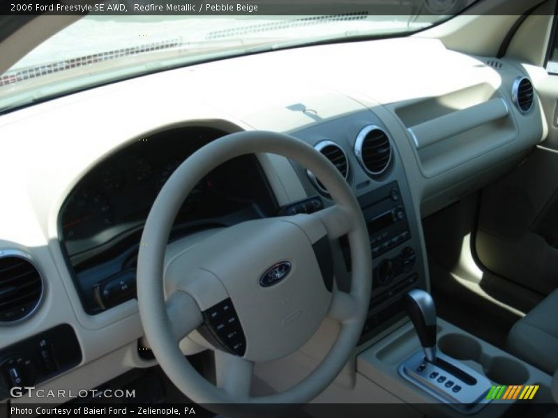Redfire Metallic / Pebble Beige 2006 Ford Freestyle SE AWD