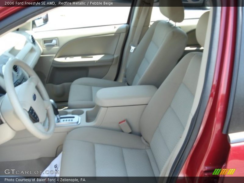 Redfire Metallic / Pebble Beige 2006 Ford Freestyle SE AWD