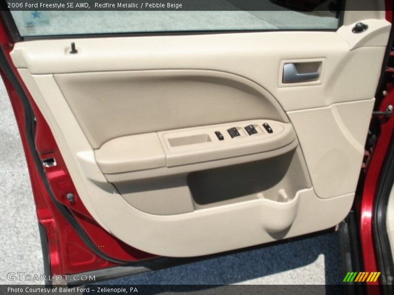 Redfire Metallic / Pebble Beige 2006 Ford Freestyle SE AWD