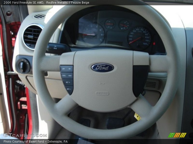 Redfire Metallic / Pebble Beige 2006 Ford Freestyle SE AWD