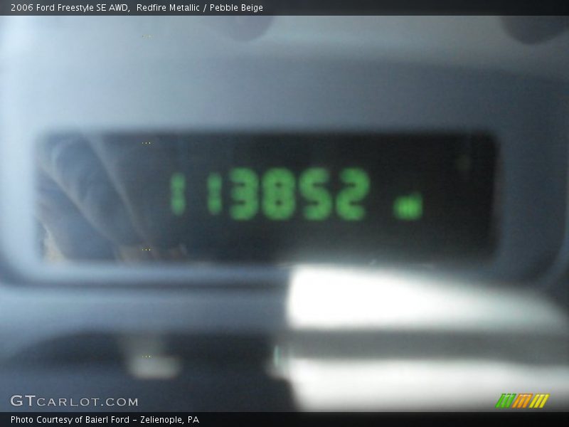 Redfire Metallic / Pebble Beige 2006 Ford Freestyle SE AWD