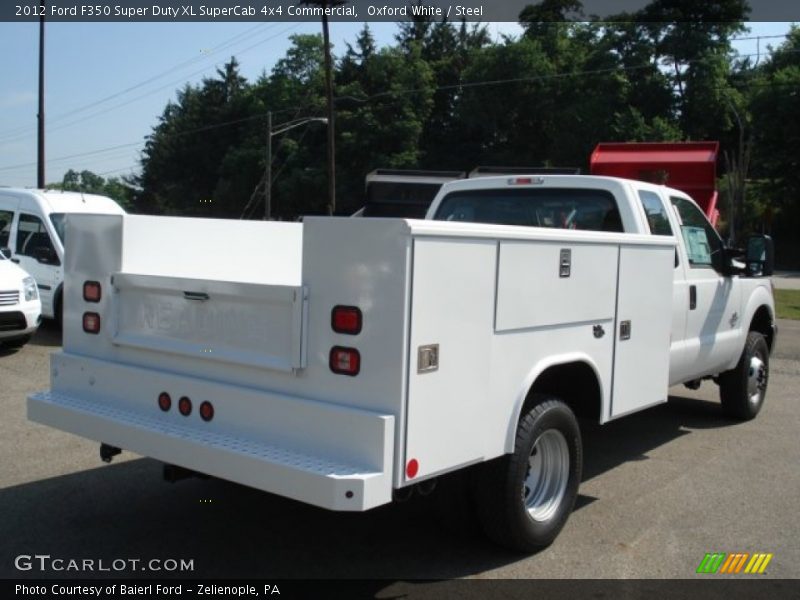  2012 F350 Super Duty XL SuperCab 4x4 Commercial Oxford White