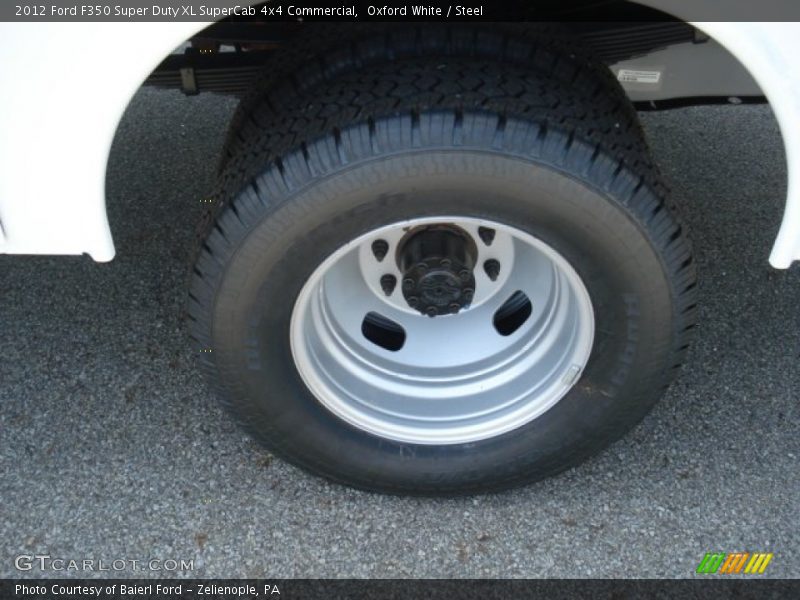  2012 F350 Super Duty XL SuperCab 4x4 Commercial Wheel