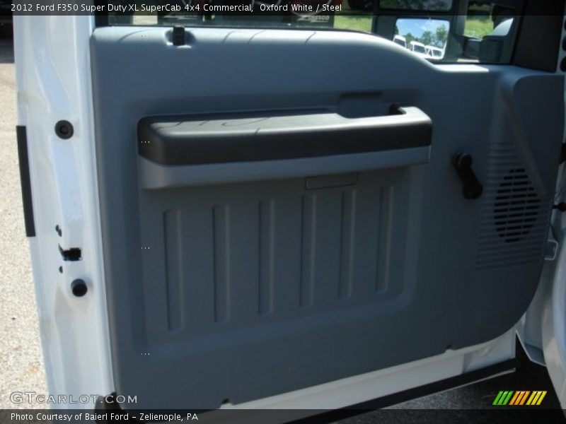 Oxford White / Steel 2012 Ford F350 Super Duty XL SuperCab 4x4 Commercial