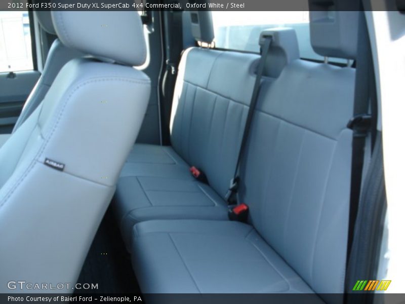 Oxford White / Steel 2012 Ford F350 Super Duty XL SuperCab 4x4 Commercial