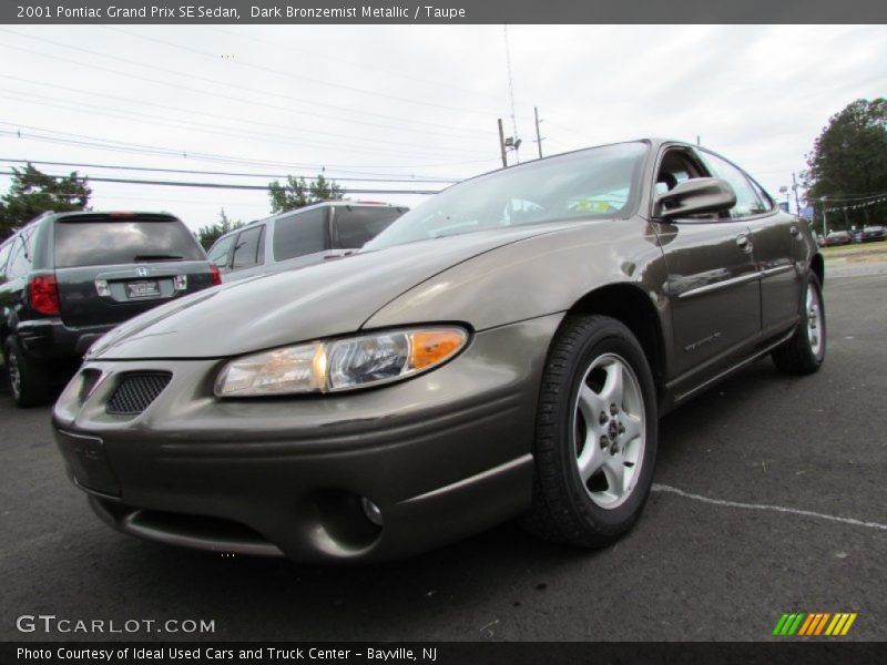 Dark Bronzemist Metallic / Taupe 2001 Pontiac Grand Prix SE Sedan