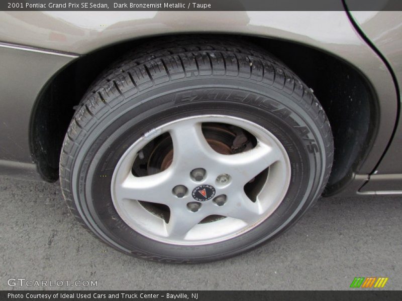 Dark Bronzemist Metallic / Taupe 2001 Pontiac Grand Prix SE Sedan