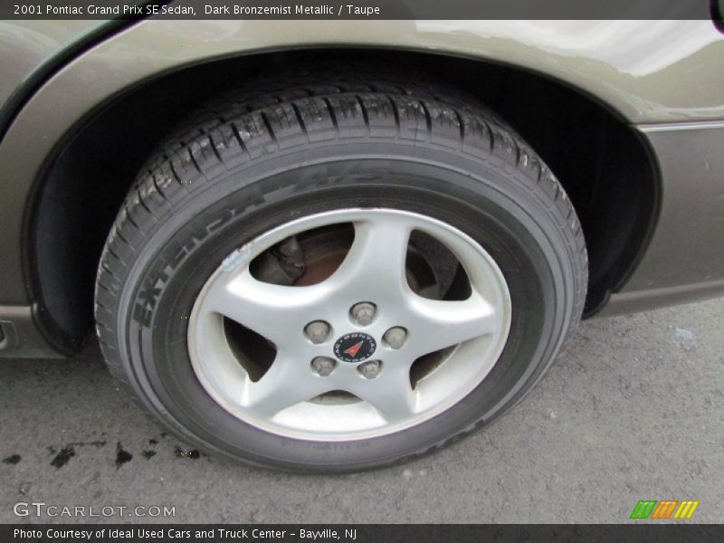 Dark Bronzemist Metallic / Taupe 2001 Pontiac Grand Prix SE Sedan