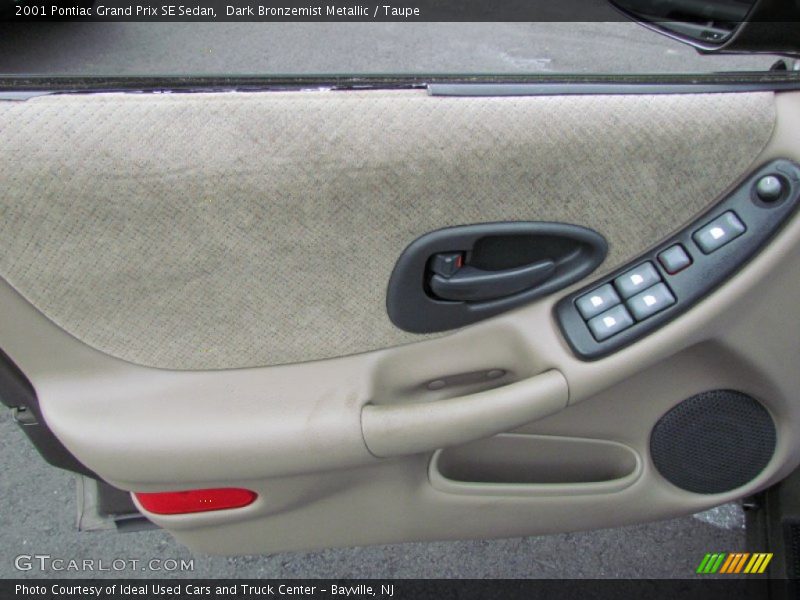 Dark Bronzemist Metallic / Taupe 2001 Pontiac Grand Prix SE Sedan