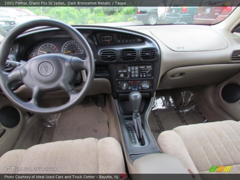 Dark Bronzemist Metallic / Taupe 2001 Pontiac Grand Prix SE Sedan