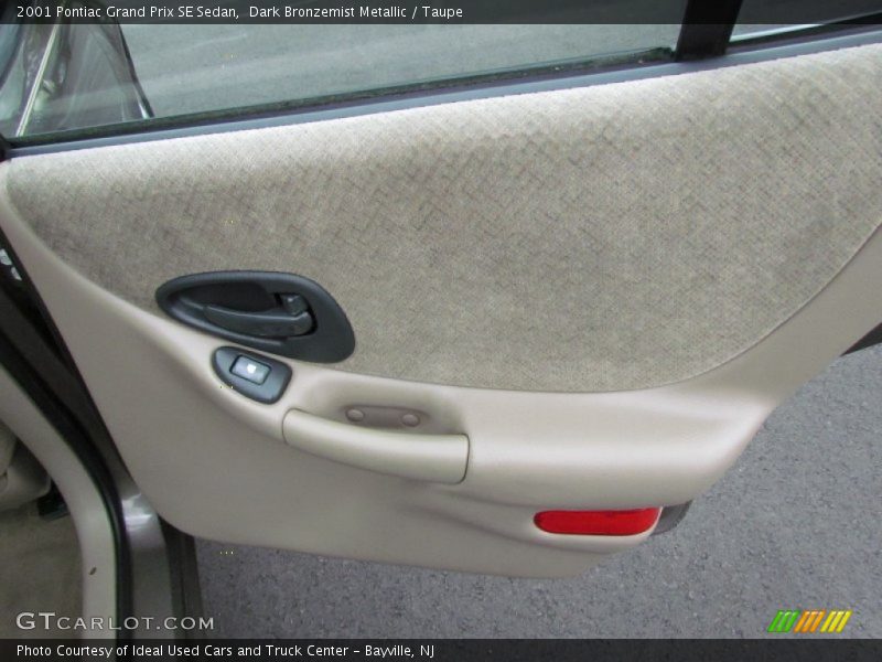 Dark Bronzemist Metallic / Taupe 2001 Pontiac Grand Prix SE Sedan