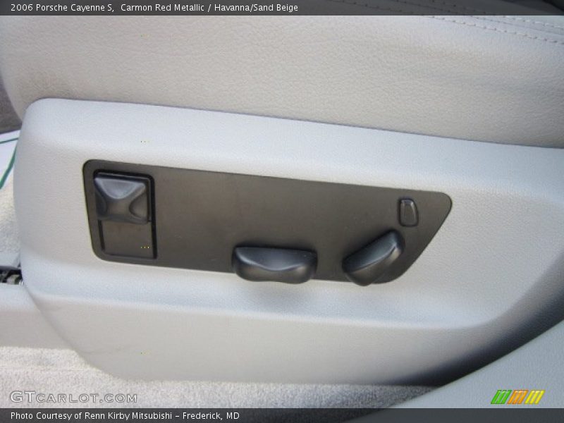 Carmon Red Metallic / Havanna/Sand Beige 2006 Porsche Cayenne S