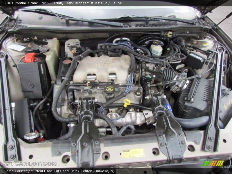 Dark Bronzemist Metallic / Taupe 2001 Pontiac Grand Prix SE Sedan