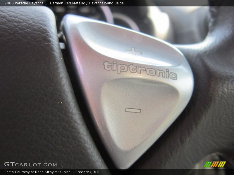 Carmon Red Metallic / Havanna/Sand Beige 2006 Porsche Cayenne S