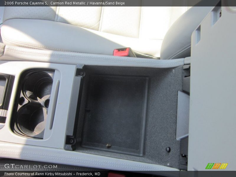 Carmon Red Metallic / Havanna/Sand Beige 2006 Porsche Cayenne S