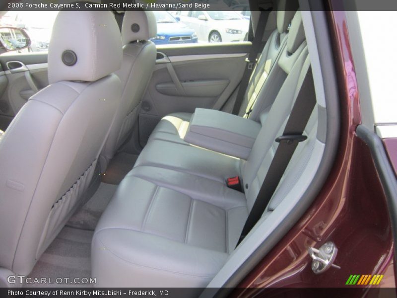 Carmon Red Metallic / Havanna/Sand Beige 2006 Porsche Cayenne S