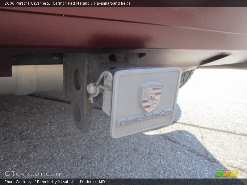 Carmon Red Metallic / Havanna/Sand Beige 2006 Porsche Cayenne S