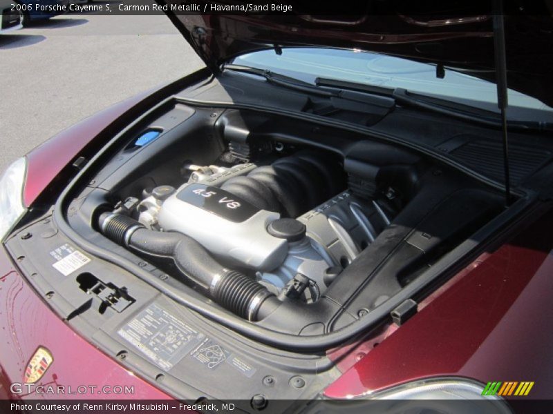 Carmon Red Metallic / Havanna/Sand Beige 2006 Porsche Cayenne S