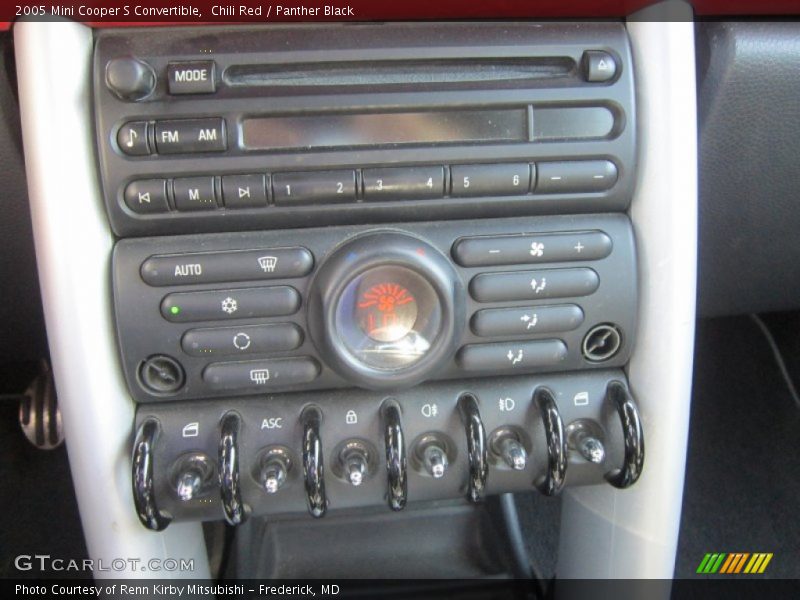 Chili Red / Panther Black 2005 Mini Cooper S Convertible