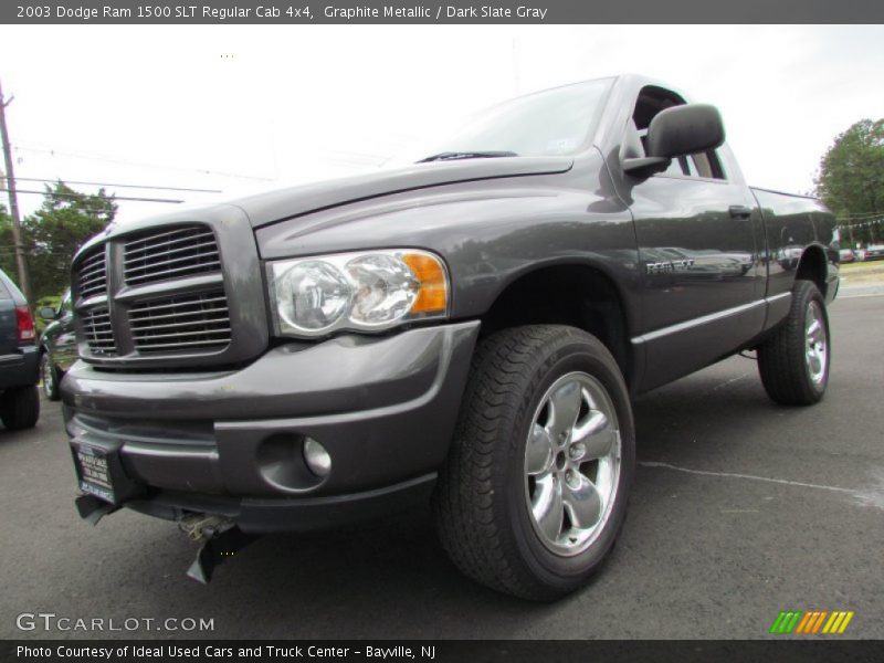 Graphite Metallic / Dark Slate Gray 2003 Dodge Ram 1500 SLT Regular Cab 4x4