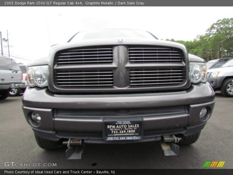 Graphite Metallic / Dark Slate Gray 2003 Dodge Ram 1500 SLT Regular Cab 4x4