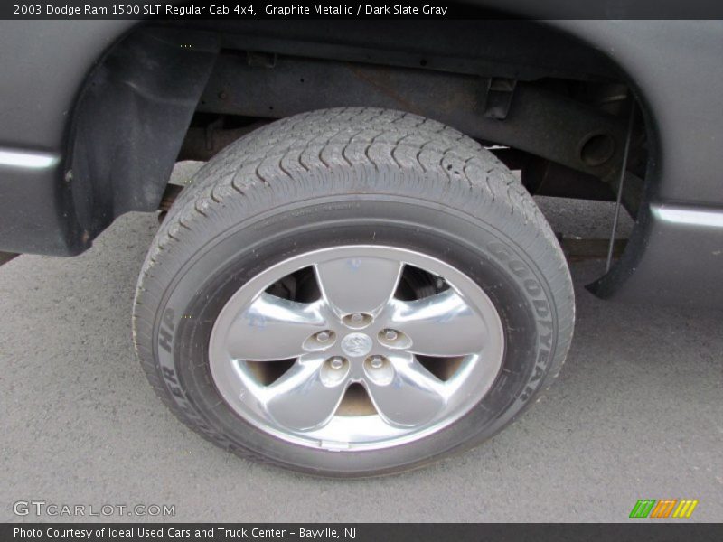 Graphite Metallic / Dark Slate Gray 2003 Dodge Ram 1500 SLT Regular Cab 4x4