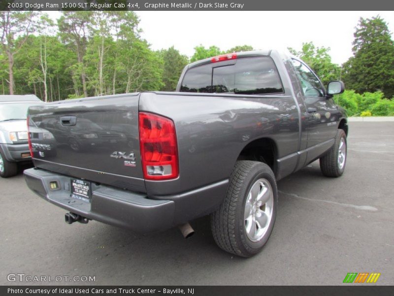 Graphite Metallic / Dark Slate Gray 2003 Dodge Ram 1500 SLT Regular Cab 4x4