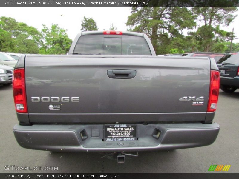 Graphite Metallic / Dark Slate Gray 2003 Dodge Ram 1500 SLT Regular Cab 4x4