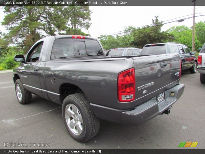 Graphite Metallic / Dark Slate Gray 2003 Dodge Ram 1500 SLT Regular Cab 4x4