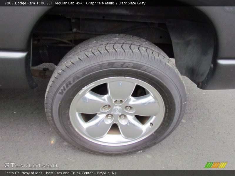 Graphite Metallic / Dark Slate Gray 2003 Dodge Ram 1500 SLT Regular Cab 4x4