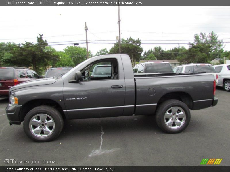 Graphite Metallic / Dark Slate Gray 2003 Dodge Ram 1500 SLT Regular Cab 4x4
