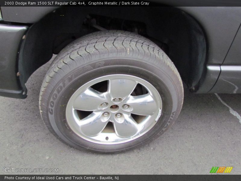 Graphite Metallic / Dark Slate Gray 2003 Dodge Ram 1500 SLT Regular Cab 4x4