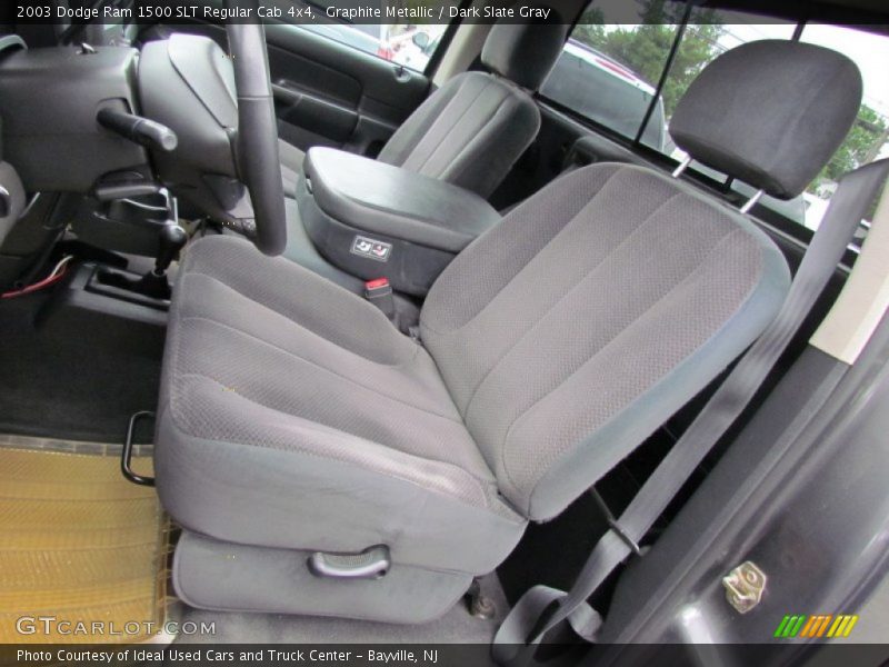 Graphite Metallic / Dark Slate Gray 2003 Dodge Ram 1500 SLT Regular Cab 4x4