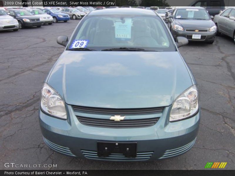 Silver Moss Metallic / Gray 2009 Chevrolet Cobalt LS XFE Sedan