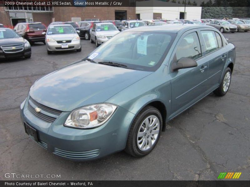 Silver Moss Metallic / Gray 2009 Chevrolet Cobalt LS XFE Sedan