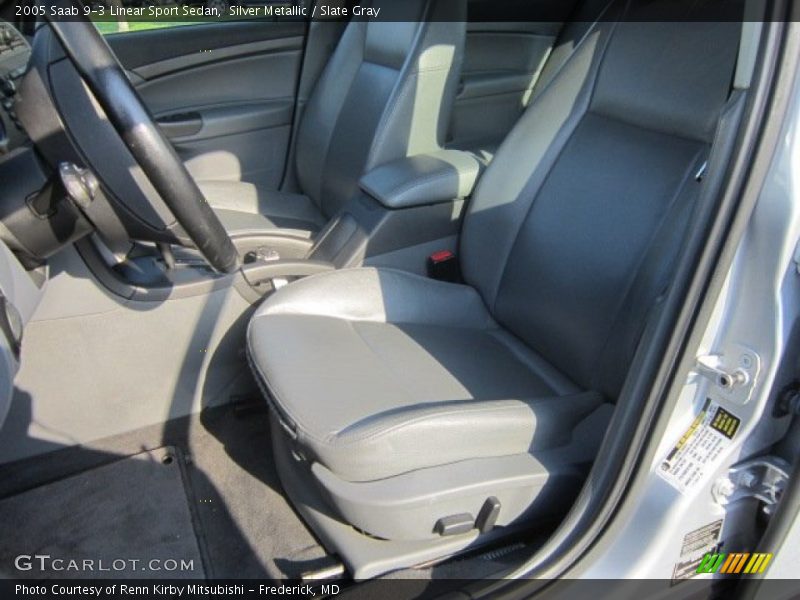 Silver Metallic / Slate Gray 2005 Saab 9-3 Linear Sport Sedan