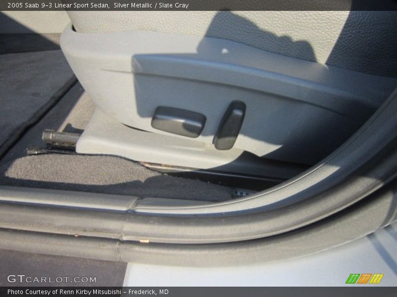 Silver Metallic / Slate Gray 2005 Saab 9-3 Linear Sport Sedan