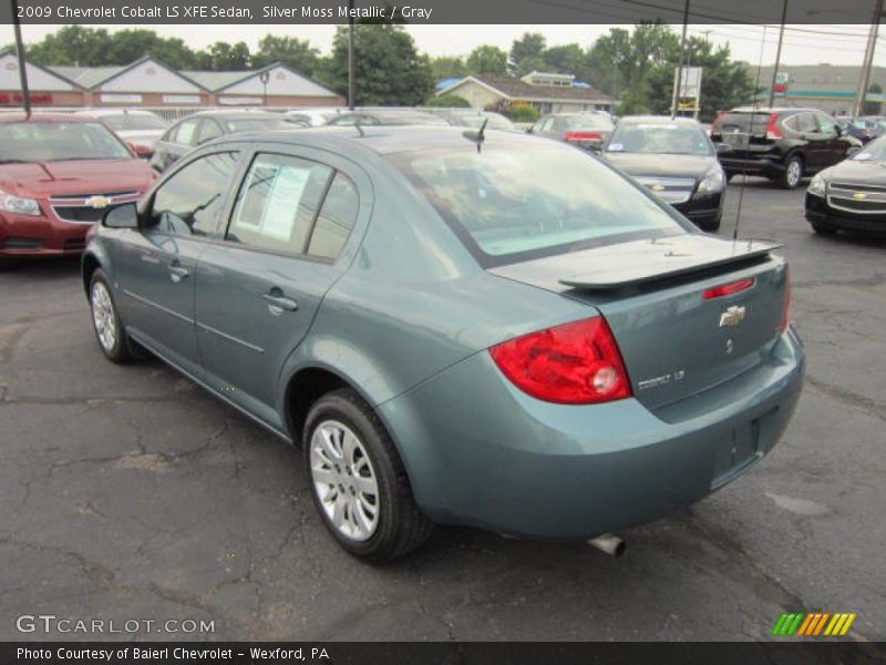 Silver Moss Metallic / Gray 2009 Chevrolet Cobalt LS XFE Sedan