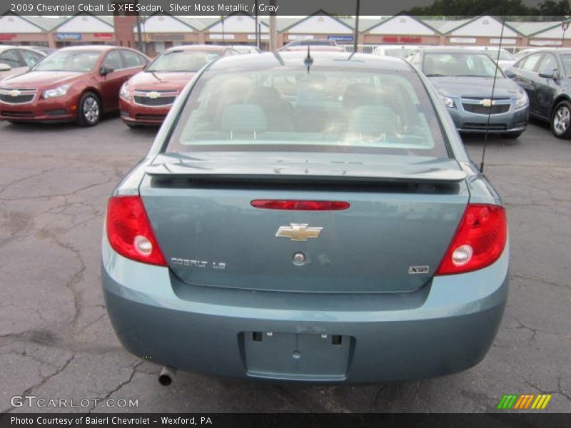 Silver Moss Metallic / Gray 2009 Chevrolet Cobalt LS XFE Sedan