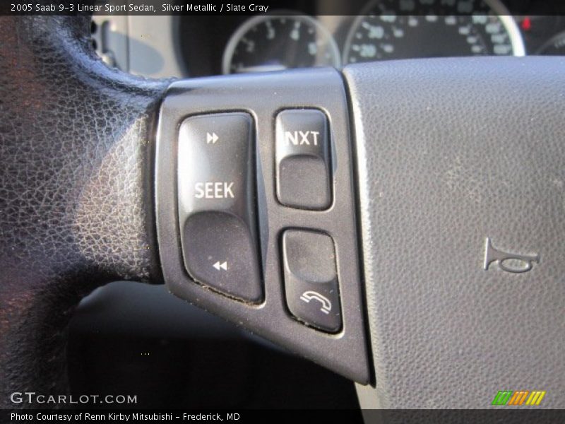 Silver Metallic / Slate Gray 2005 Saab 9-3 Linear Sport Sedan