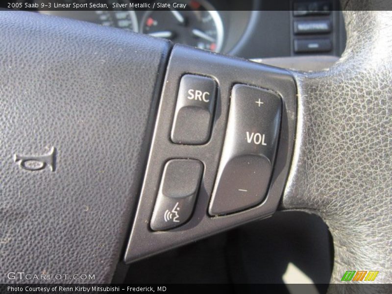 Silver Metallic / Slate Gray 2005 Saab 9-3 Linear Sport Sedan