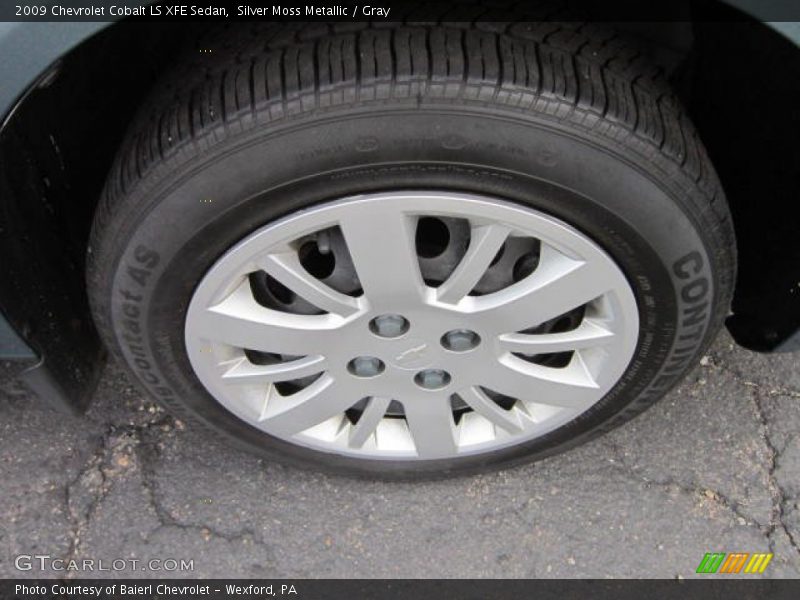 Silver Moss Metallic / Gray 2009 Chevrolet Cobalt LS XFE Sedan