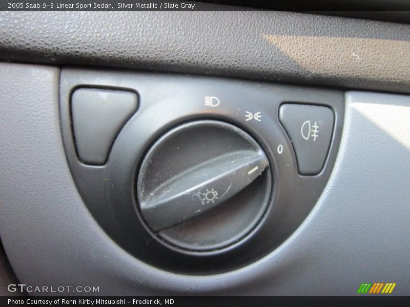 Silver Metallic / Slate Gray 2005 Saab 9-3 Linear Sport Sedan