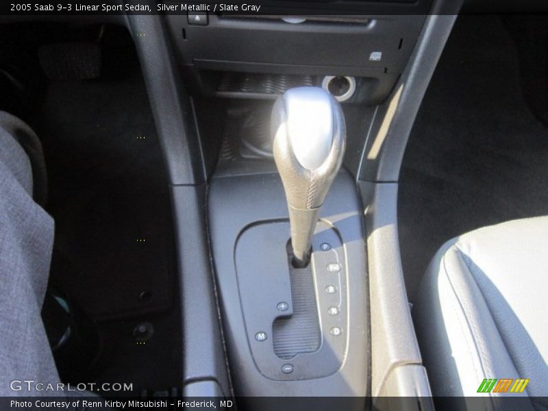 Silver Metallic / Slate Gray 2005 Saab 9-3 Linear Sport Sedan