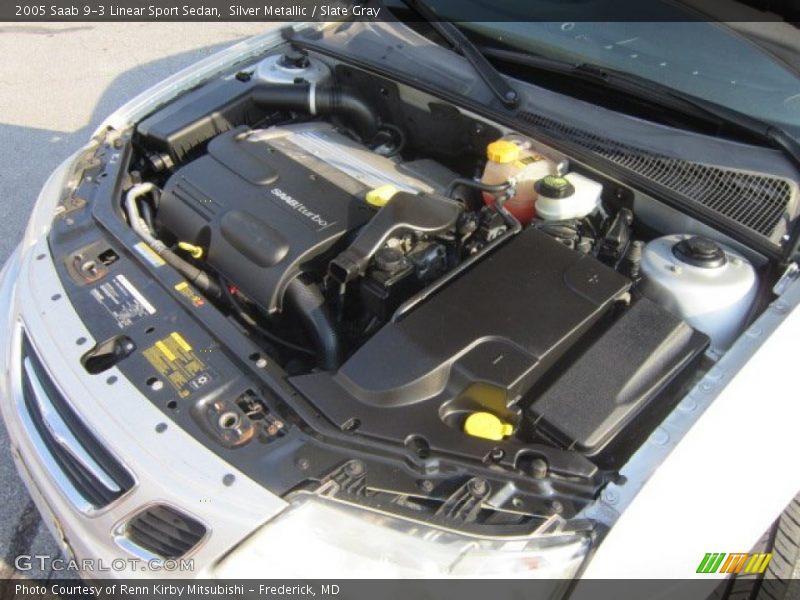 Silver Metallic / Slate Gray 2005 Saab 9-3 Linear Sport Sedan